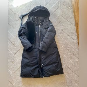 Woolrich Mahan Fox Long Parka with detachable hood Size XXL